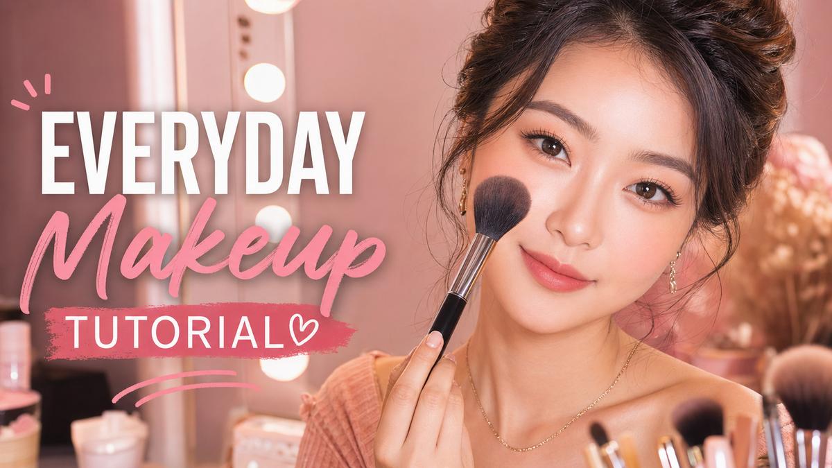 tk网红短视频vlog美妆视频